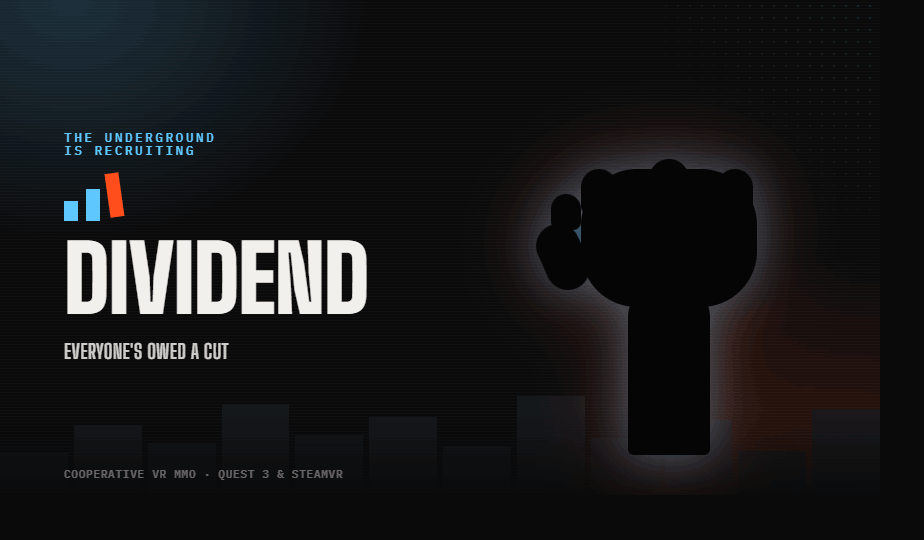 DIVIDEND key art — raised fist over the Concord skyline